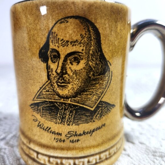 Britannia Designs Mini Stein William Shakespeare Souvenir Tankard England - Picture 4 of 8